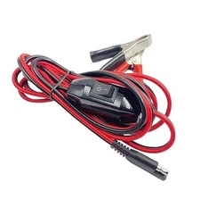 1Pcs 8.2 Feet SAE to Alligator Clips Clamps Wire Harness with On/Off Switch 