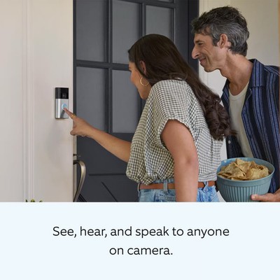 Ring Indoor Cam & Battery Doorbell セット Ring Ring Starter Set with Battery Doorbell and Indoor Cam