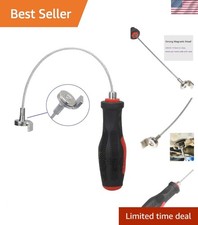 13-Inch Magnetic Oil Drain Plug Remover Tool - Safe Efficient Oil Changes