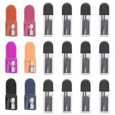 100 Stück Zirkelminen Tischler Bleistift Ersatz Bleiminen für Zirkel mit 2 Bl...