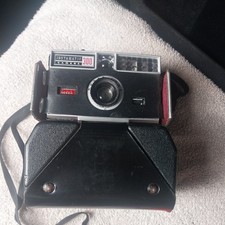Kodak Vintage Instamatic 300 Camera 1960 Film Camera Kodar Lens with leather box