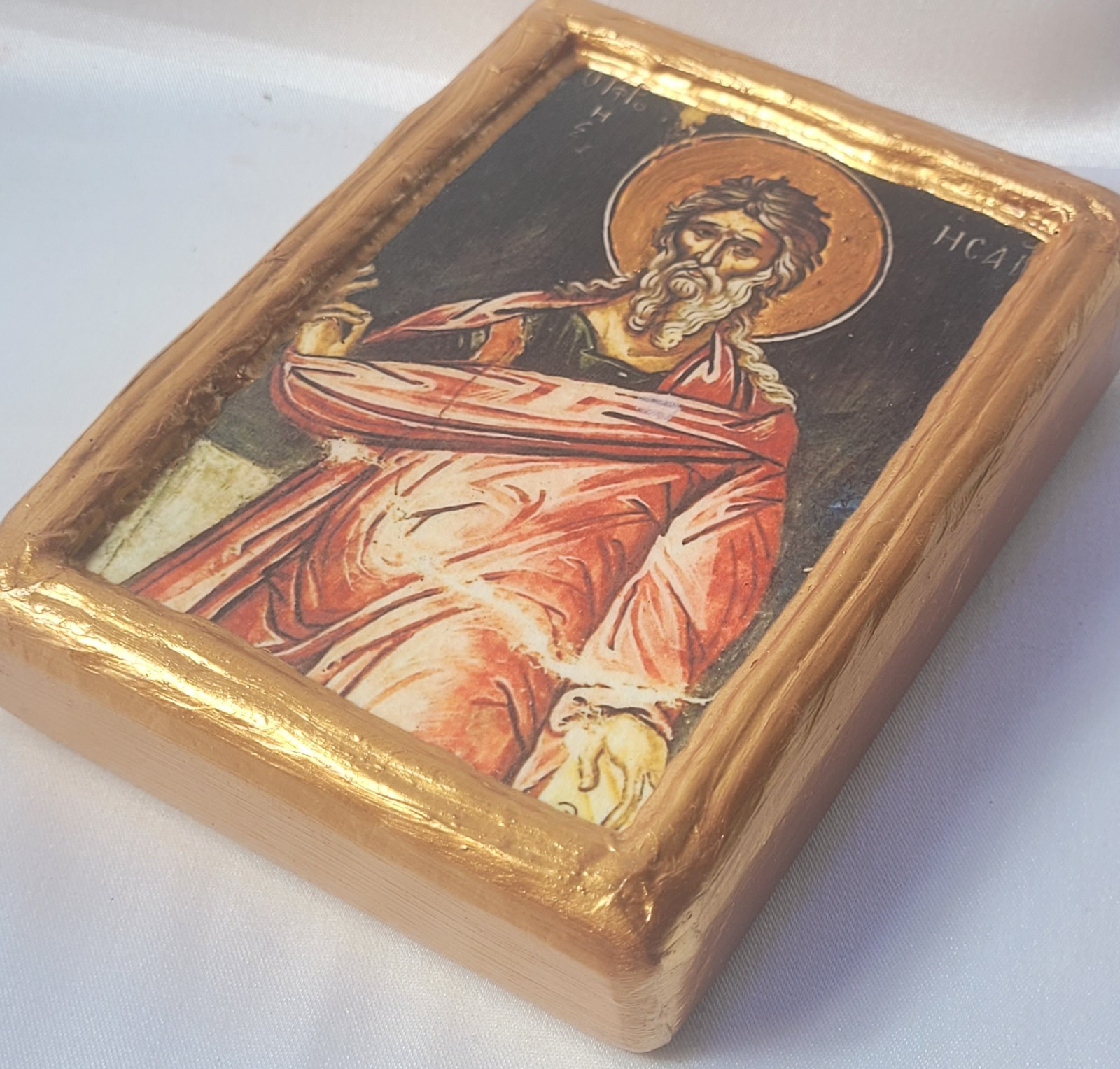 Saint Isaiah Esaias Isaias of Israel The Prophet Eastern Greek Orthodox Icon
