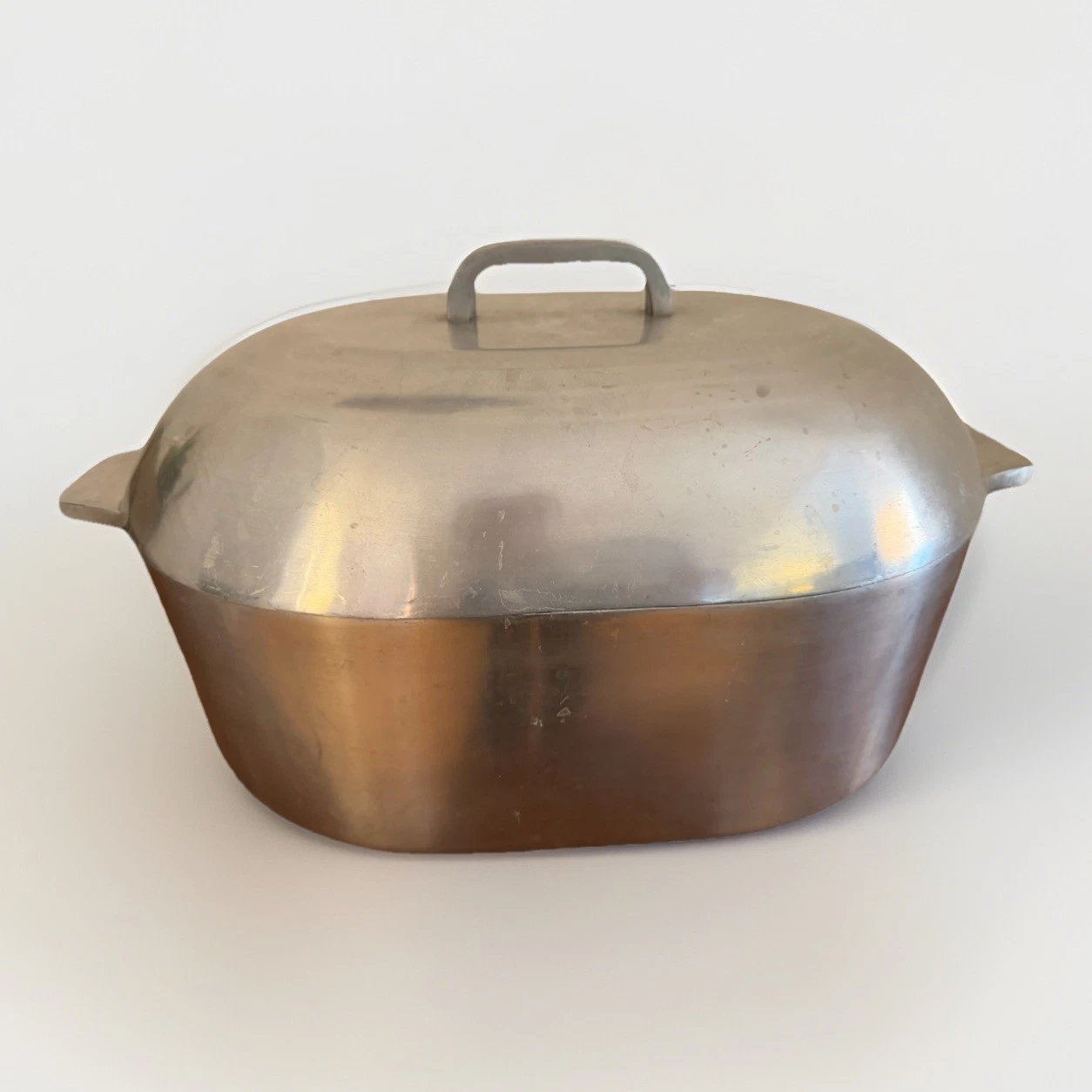 Vintage Forever Ware 18.5” Oval Dutch Oven Cast Aluminum New Orleans