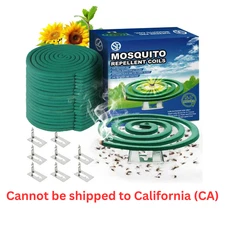 16 Coils Supreme Pro Mosquito Repellent Coils - Outdoor Use Reaches Up to 10 fts