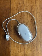 Vintage Apple iMac M5769 White/Clear Wired Mouse USB Desktop