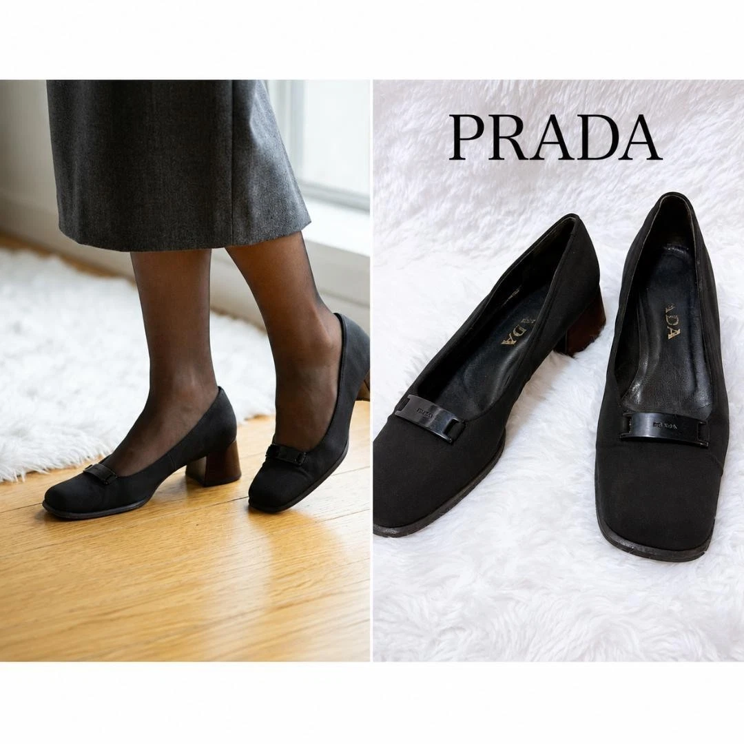 PRADA Women's Pump Square Toe Heels for sale | eBay