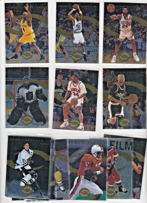 90'S INSERT LOT (13/15) 1993 CLASSIC IMAGES CHROMIUM WEBBER PENNY MASH RC