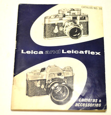 Leica catalog No. 39 "Leica and Leicaflex" cameras and accessories. Printed 1966