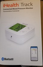 iHealth Track Upper Arm Blood Pressure Monitor Bluetooth Color-Coded One-Button