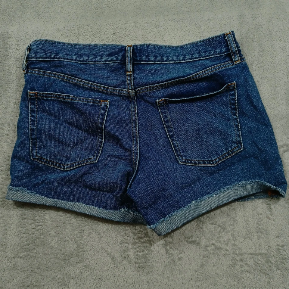 Pantalones Cortos J Crew Para Mujer 28 Azul Denim Bolsillos Informales Modernos Preppy Elastizados Foto 4 de 4