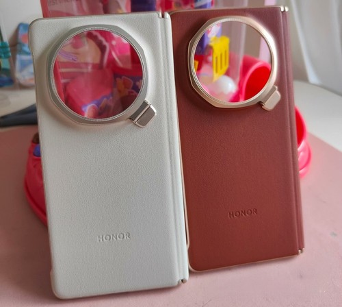 Original Luxury PU Leather Back Case Cover Lens Stand Holder For HONOR Magic V5 - Picture 2 of 15