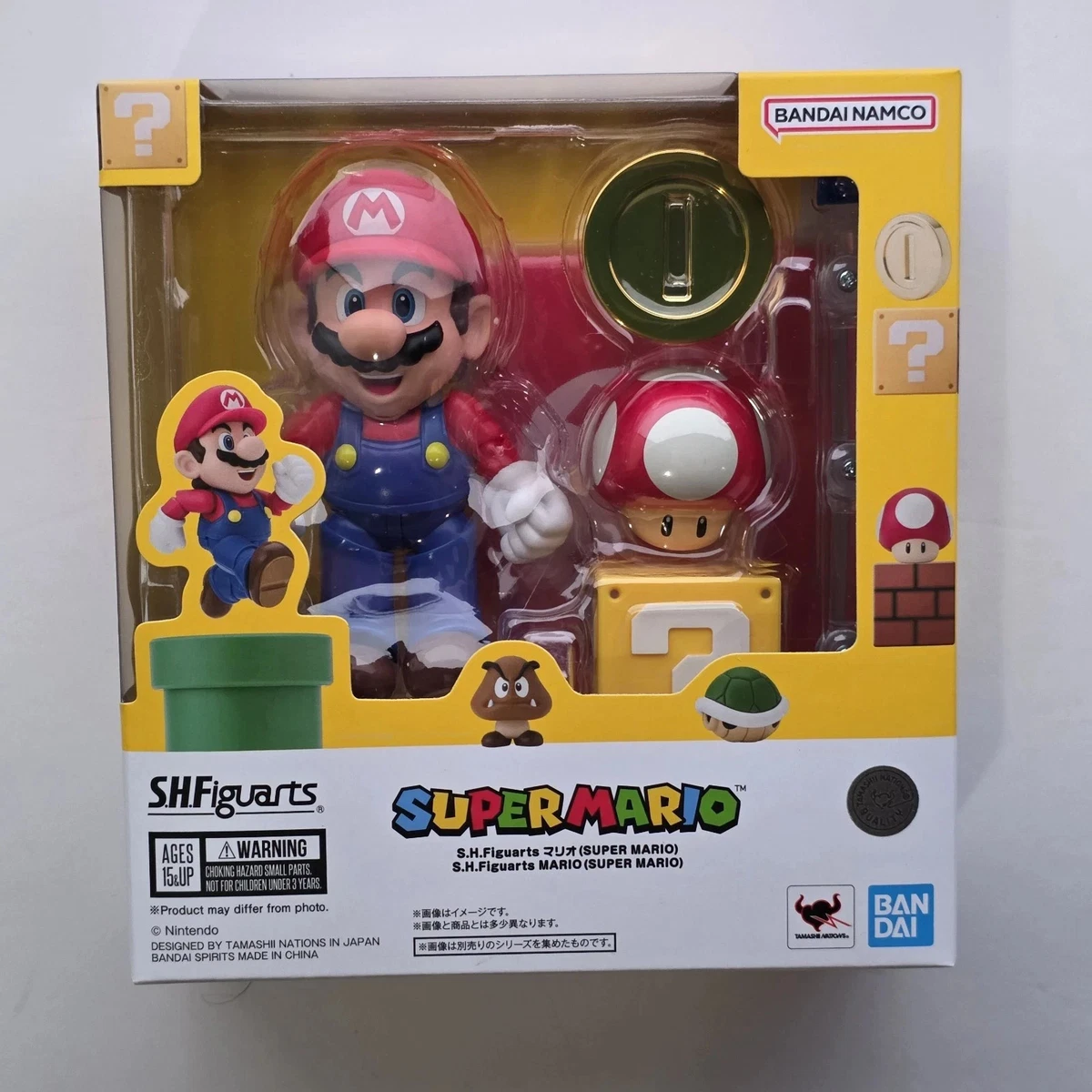 Bandai Super Mario Bros. Mario TV, Movie & Video Games Action