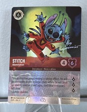 STITCH Abomination Alternate Art 21/P1 D100 Foil Promo NM Disney Lorcana
