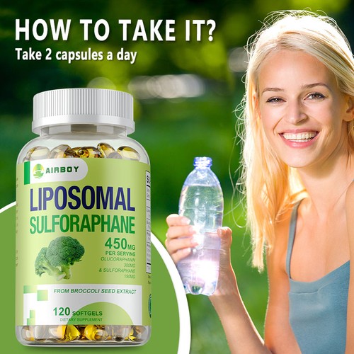 Liposomal Sulforaphane -Ultimate Antioxidant Power, Liver Healt, High Absorption - Picture 7 of 16