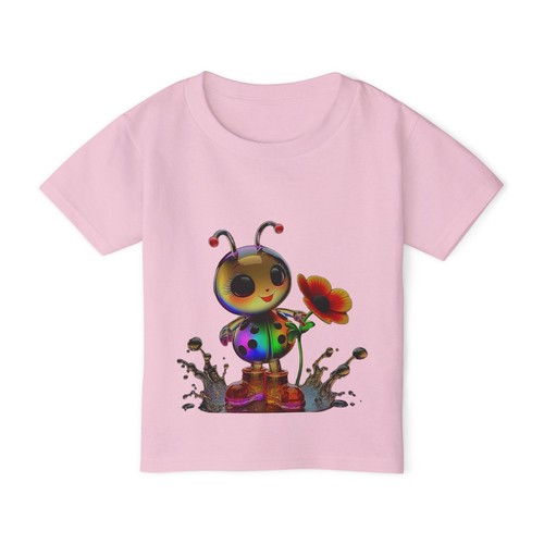 Heavy Cotton Toddler T-shirt LadyBug key to success Gift Kids Size: 2T-6T - Picture 18 of 21