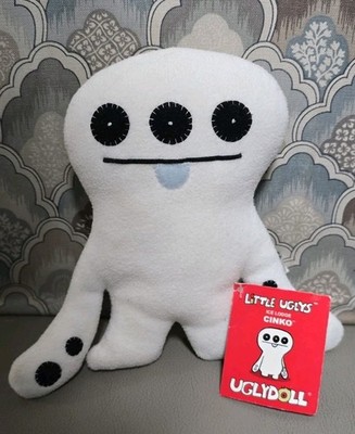 RARE! Vintage 2002 Ugly Doll Little Uglys Ice Lodge Cinko 8'' With Tag