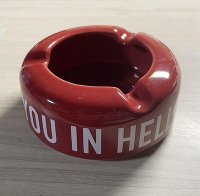 Supreme Ashtray See You In Hell Red 2011 | eBay