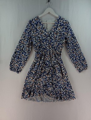 John Lewis Sisters Point Neu Greto Animal Print Kleid Gr. M UK 10/12
