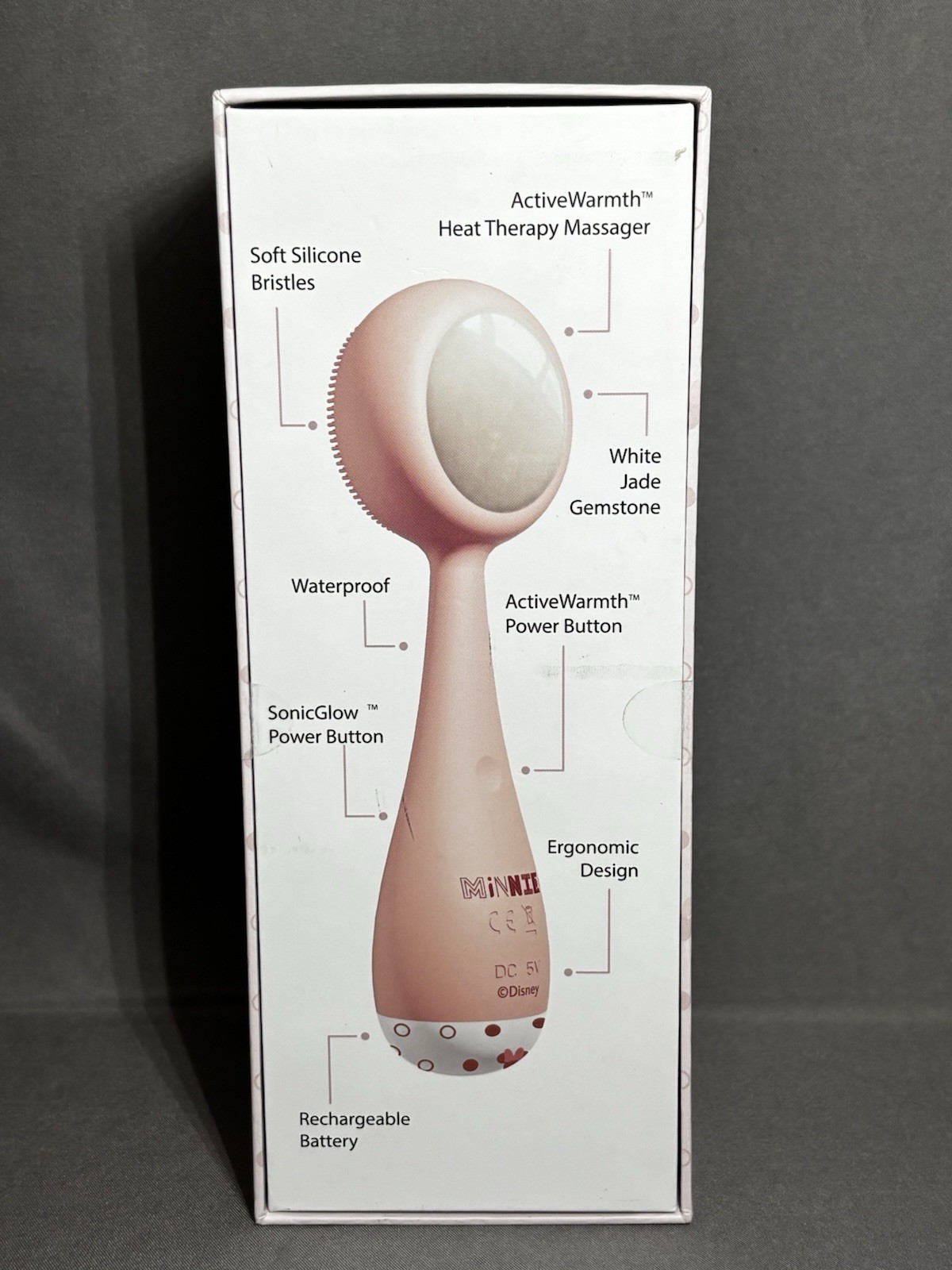 NEW PMD Clean Pro Jade - Smart Facial Cleansing Device Disney Minnie Mouse #4002