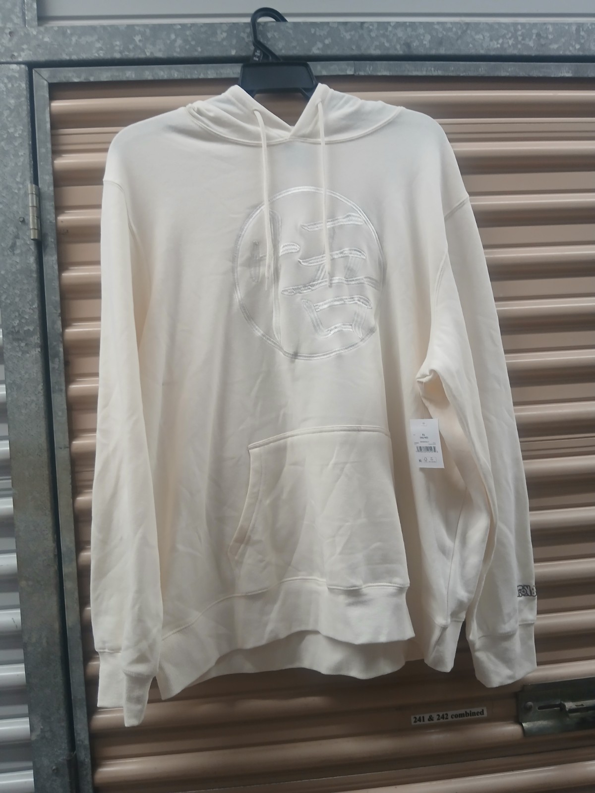 Sudadera con Capucha Dragonball Z Logo Bordado Para Hombre Talla XL NUEVA