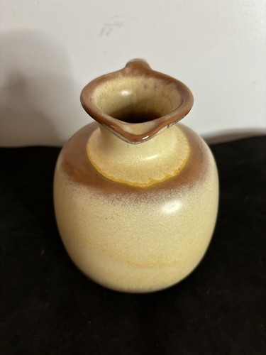 Vintage Frankoma Art Pottery Desert Gold Honey Jug Syrup Pitcher #833 6” - Picture 9 of 14