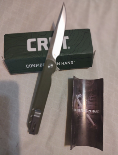 CRKT LCK 3810 Large Folding Pocket Knife - Picture 2 of 5