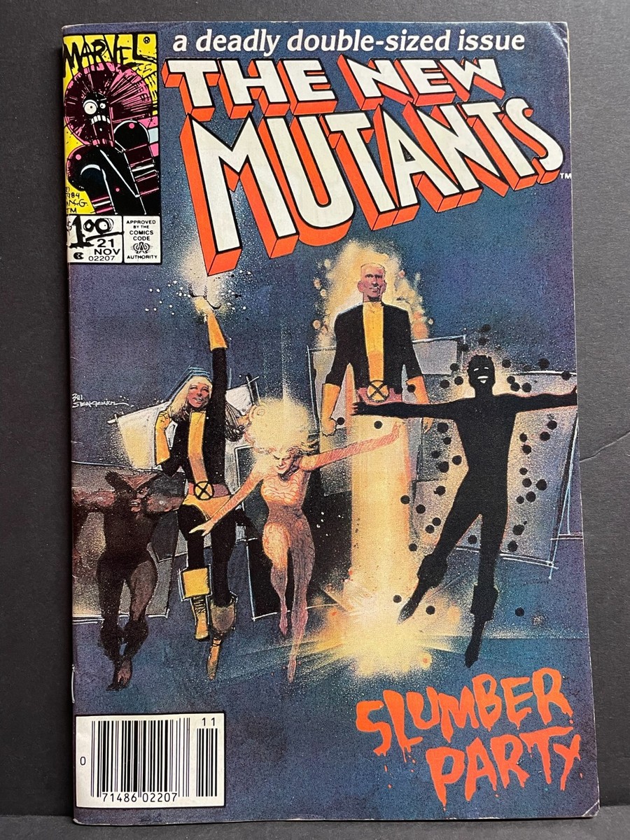 New Mutants #21 VF- 1984 High Grade Marvel Book Newsstand Issue | eBay