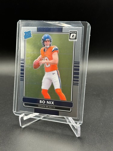 2024 Donruss Optic - #6 Bo Nix Denver Broncos 2014 Retro Series Rated Rookie RC