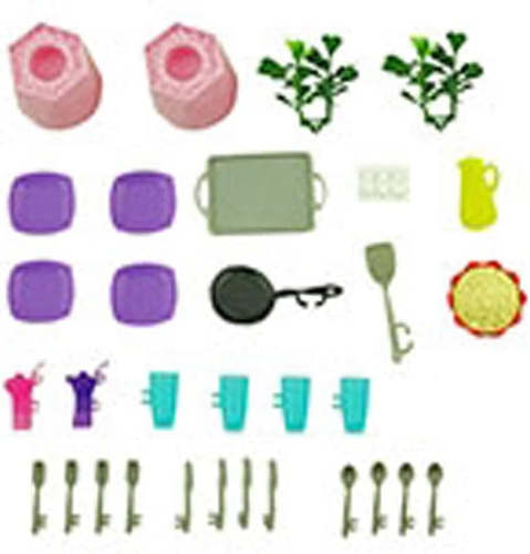 Replacement Parts for Barbie Dreamhouse Playset - GRG93 ~ Replacement Dishes, Co - Picture 9 of 12