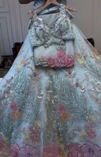 Indian Bollywood Designer Pakistani Lehenga Choli Wedding Wear Party Lengha Rtc