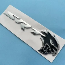 FOR SRT HELLCAT REAR TAILGATE EMBLEM LETTER TRUNK BADGE CHROME BLACK 68312272AA