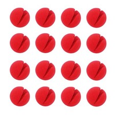 12 Pcs Red Sponge Noses Clown Cosplay Nose for Halloween Christmas Costume Party