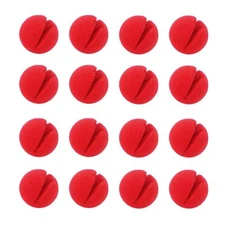 12 Pcs Red Sponge Noses Clown Cosplay Nose for Halloween Christmas Costume Party