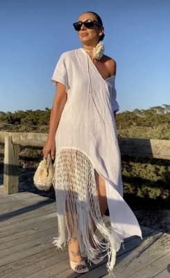 chinese dress ladies Small Fringe Dress