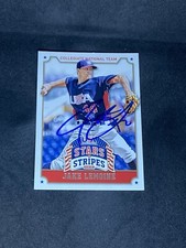 Jake Lemoine 2015 Panini USA Stars & Stripes #47 Auto Autographed Signed Card