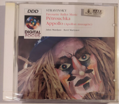CD ''Strawinsky-Pérouchka-Apollo-Mardjani-Martynov'' Factory Sealed-DDD Digital Fo
