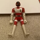 Power Rangers Choudenshi Bioman Chogokin Figure Red BANDAI Japan Vintage 1984