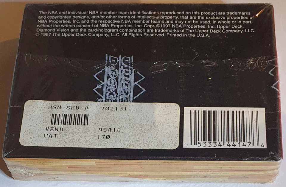 1997 Upper Deck Michael Jordan Highlight катушка (5 x движения карты комплект) - запечатанный - Изображение 4 из 4
