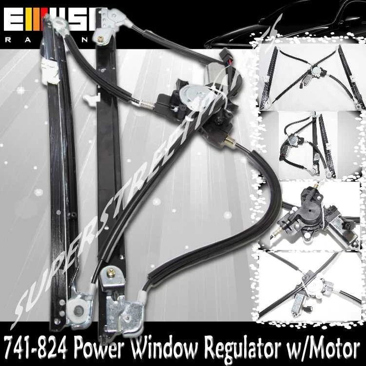 Front Passenger Power Window Regulator for 01-03 Chrysler Voyager 741824 - Image 2 of 4