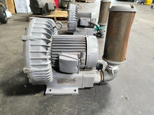 Fuji Electric VFC604A-7W Ring Compressor 3PH 2P 206 CFM 118 Regenerative Blower