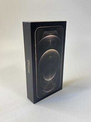 Apple iPhone 12 Pro Gold EMPTY Replacement BOX ONLY - NO PHONE