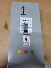 Siemens E2N1S  Indoor Circuit Breaker Enclosure Box w/ED43B060 60A W/ SHUNT TRIP