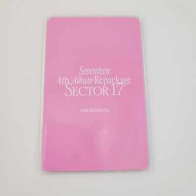 SEVENTEEN Luckydraw 4th Repackage SECTOR17 week1/1st