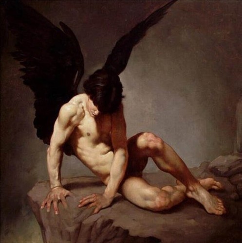 dipinto olio fatto a mano arte giovane uomo nudo su tela 30"X30" - Foto 2 di 2