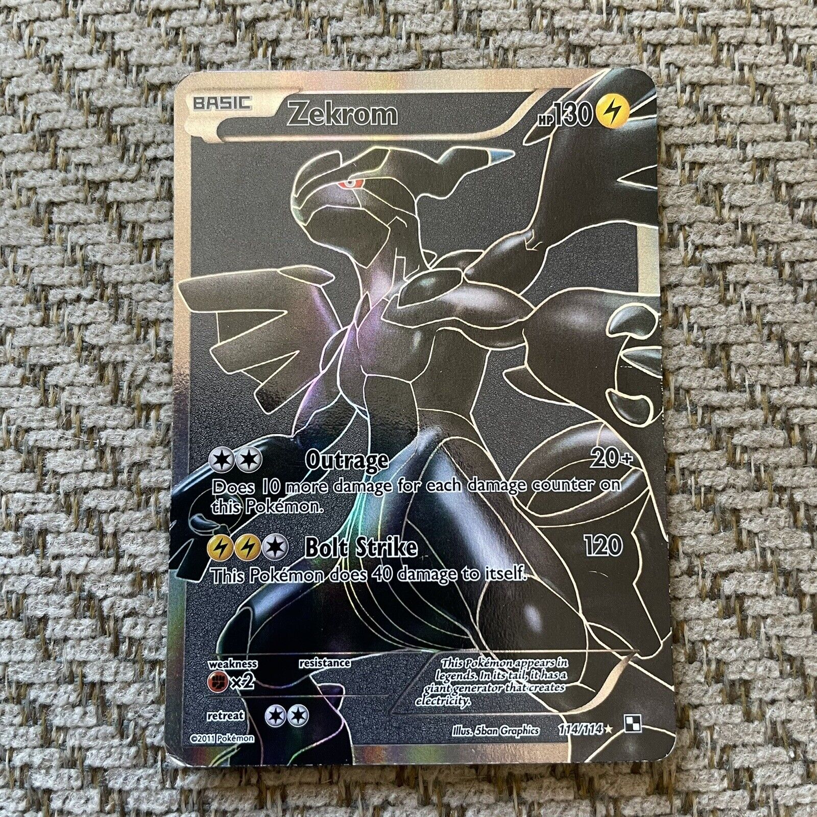 Pokémon Card Database - Black White - #114 Zekrom