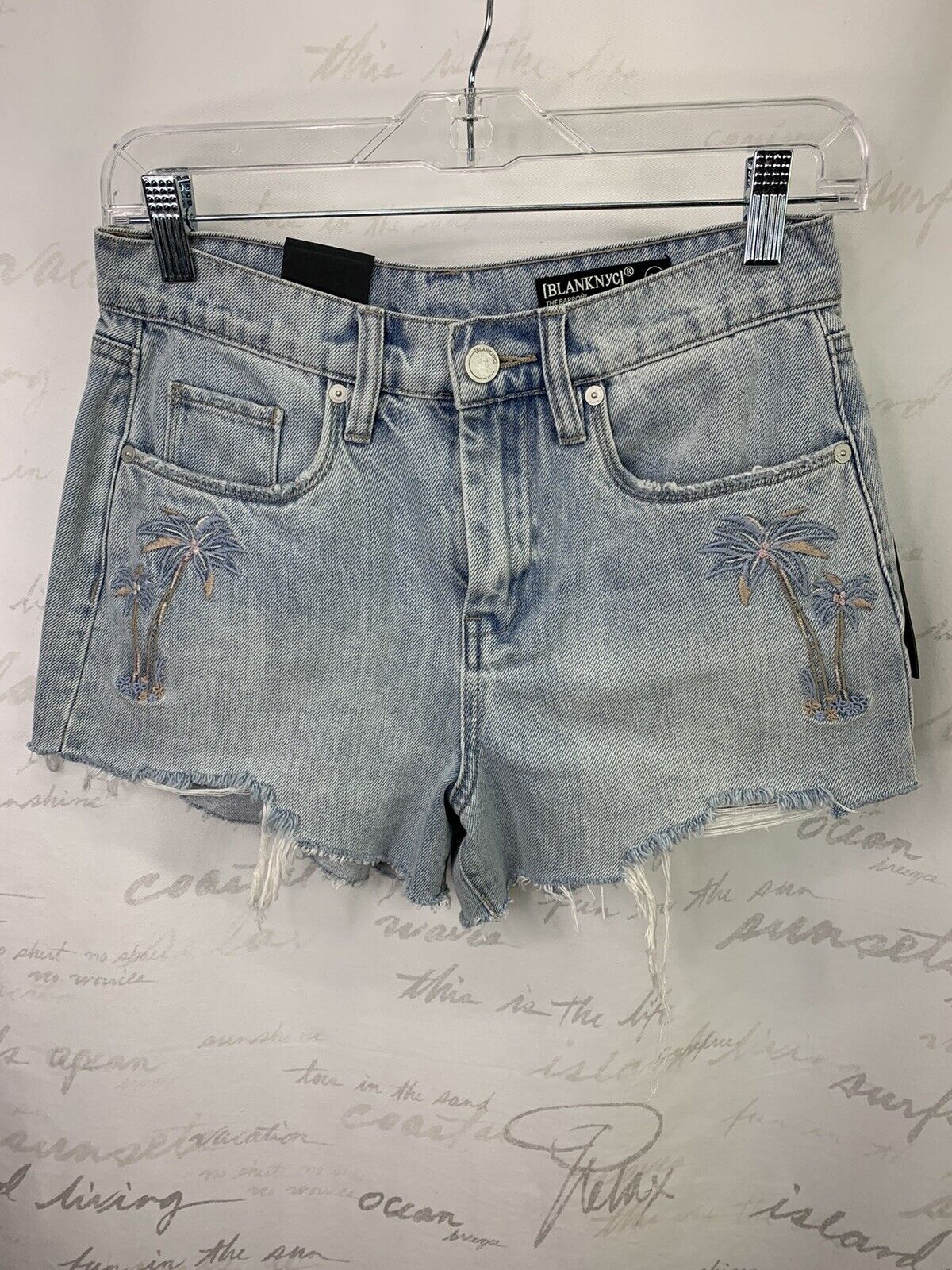 Animer and price revision BLANKNYC The Barrow Vintage High Rise order Shorts A Lifes Blue Denim