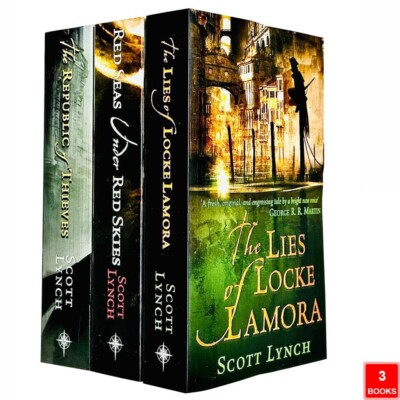 Gentleman Bastards Sequence Series 3 Books Collection Set by Scott