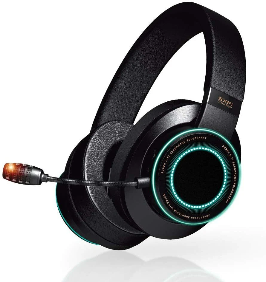 Creative SXFI Gamer USB-C Wired Gaming Headset Pro-Grade ANC Commander Mic Super - Image 3 of 4