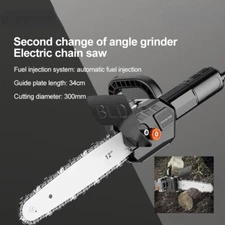 300mm Chainsaw Mini Brushless Chain Saw Cordless Handheld Pruning Saw Cutting