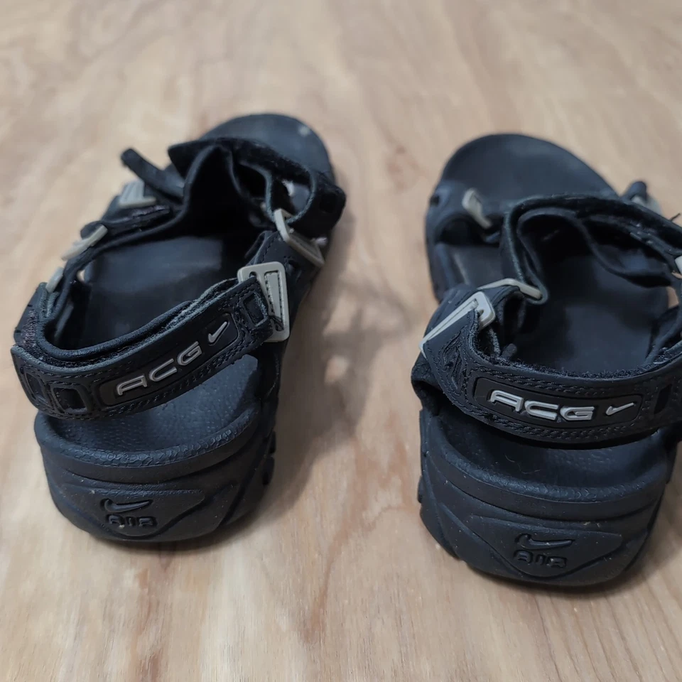 Sandalias negras vintage Y2K Nike Air Deschutz para mujer talla 10 1999 Foto 4 de 4